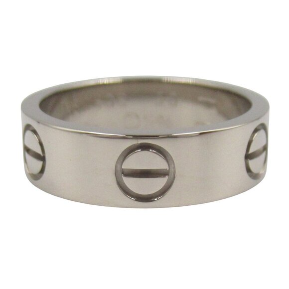 CARTIER 18k White Gold Love Ring - Picture 2 of 10